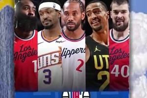 比爾買斷加盟??快船這首發(fā)陣容實力！新賽季在西部什么水平？！