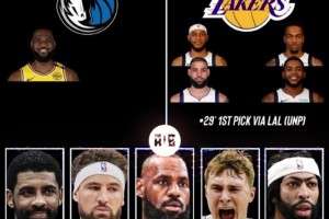 詹眉再合體？美媒炸裂交易方案：湖人將詹姆斯送至獨(dú)行俠，換來(lái)加福德等4人