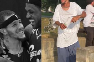 老詹的前隊友！德隆蒂-韋斯特近期被人發(fā)現(xiàn)在街頭流浪??