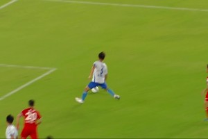 常州0-2落后了，徐州邊路快速反擊杜明洋門前輕松推射破門