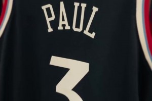 依然是CP3！快船隊(duì)開始制作保羅的球衣~