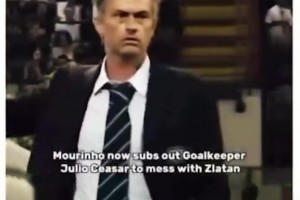 就不換你！當(dāng)年穆里尼奧全球直播調(diào)教伊布，讓大奉先欲語淚先流