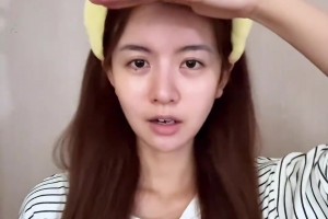 這底子是真好！女主播煉煉曬素顏&妝后反差：今天不當(dāng)甜妹了~