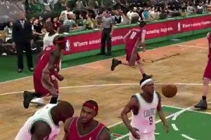 那年第一次拿MVP！2K9里的詹姆斯，操作起來太絲滑了~