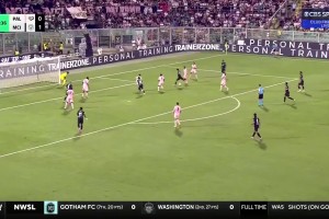 輕輕松松！劉易斯橫傳，哈蘭德稍作調(diào)整后低射破門(mén)