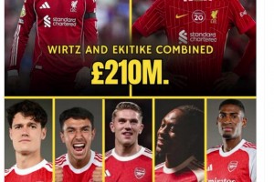 同樣的資金！阿森納和利物浦誰的引援更好？??