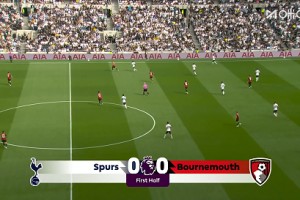 【集錦】英超-埃瓦尼爾森閃擊熱刺全場(chǎng)5射1正 熱刺0-1伯恩茅斯