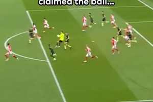 快如閃電！賴斯10秒奔襲70米送助攻！