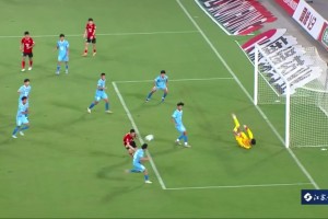 打破僵局！淮安隊(duì)通過(guò)角球改寫(xiě)比分