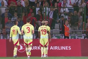 亞馬爾斷球+助攻！梅里諾世界波破門(mén)直掛死角！西班牙5-0土耳其！